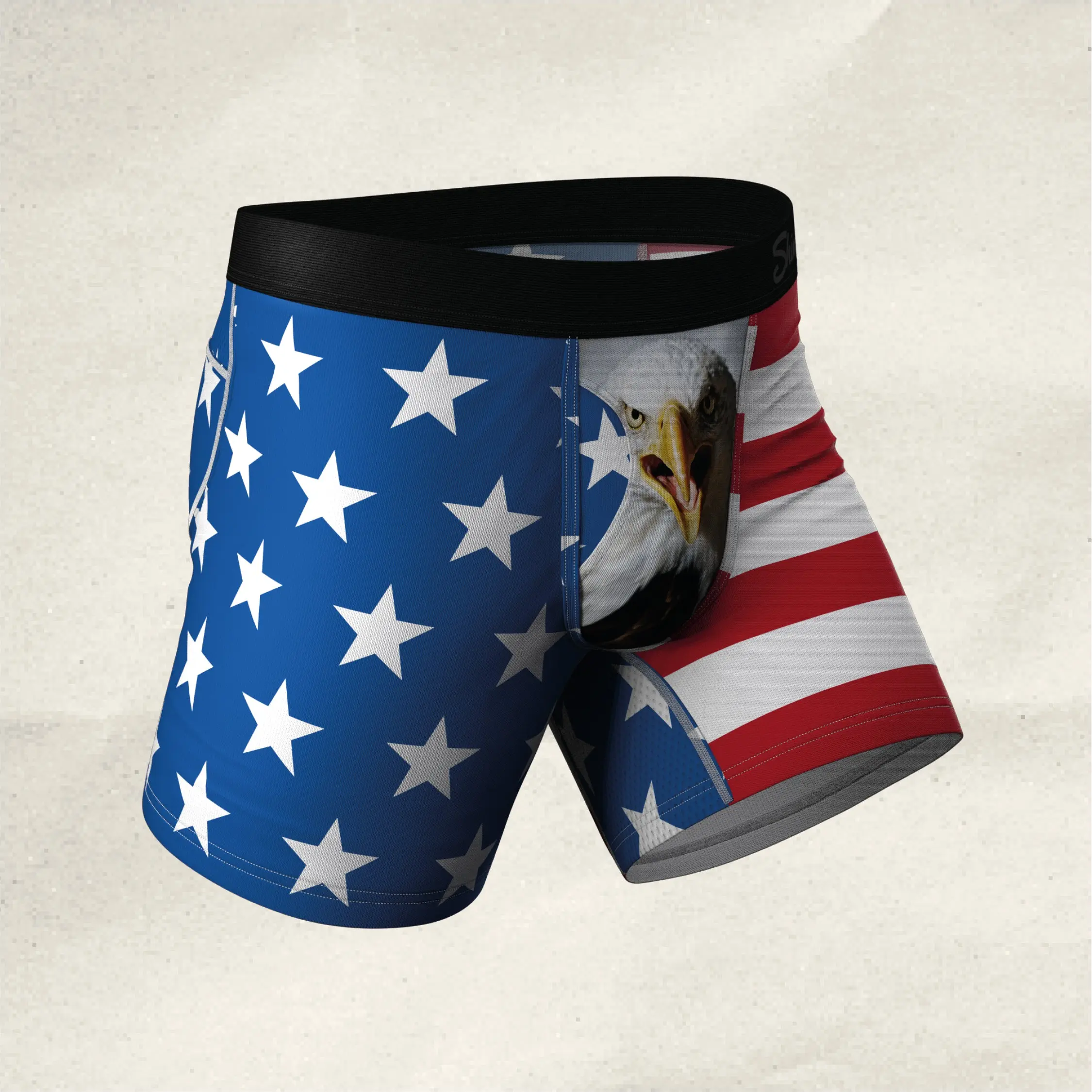 The Mascot | Shinesty American Flag paradICE™ Cooling Ball Hammock® Underwear With Fly