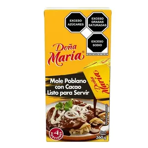 Doña María Mole Poblano con Cacao Listo para Servir - 360g Mexican Sauce
