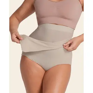 Leonisa BellyFlex Total High-Waisted Firm Compression Postpartum Support Post Surgical Panty with Adjustable Belly Wrap - Womenswear Multifunctional Shapewear