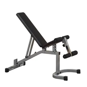 Adjustable Weight Bench - Flat to Incline/Decline Positions with Leg Hold, Home Gym Strength Training