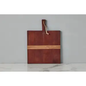 etúHOME Saddle Acacia Wood Rectangle Charcuterie Board ~ Extra Small