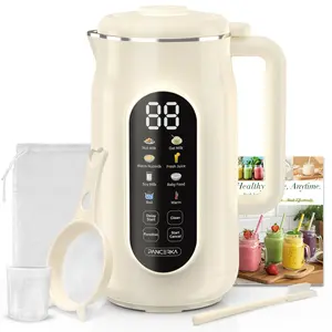 PANCERKA 42oz Nut Milk Maker Machine, 10 in 1 Automatic Soy Machine with Touchscreen, Self-Cleaning, Delay Timer & Keep Warm