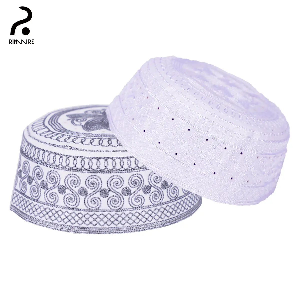 Men's Premium Fashion Kufi Hat, Lightweight Breathable Islamic Headwear for Devotion and Religious Identity, Available in Multiple Colors, Casual, Polyester, Prayer