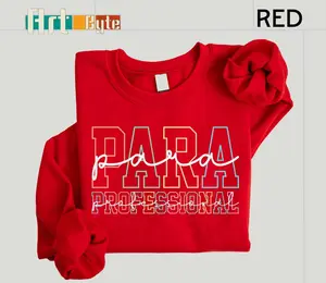 Paraprofessional Sweatshirt, Para Squad Shirts, Paraprofessional Shirt, Para Shirt Gift, Teacher Aide Shirt, Back To School, Gift for Her