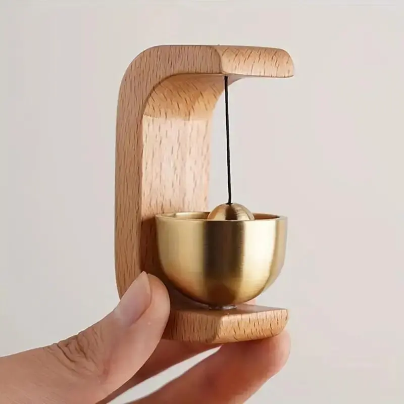 Shopkeepers Bell for Door Opening, Door Bell Chime Magnetic Door Chime, Small Doorbell for Refrigerator, Home Garden Windchime, Hanging Bells for Home Office Store Door Entry Alert Chime and Decor