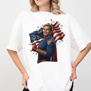 The boys Season 5 Tee, Homelander Vintage TShirt, Gift For Women and Man Unisex TShirt, A-Train Retro 90s