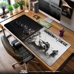 Rainbow Six Siege Breach Mouse Pad, Game Tactical Gaming Desk Mat, Desk Mat