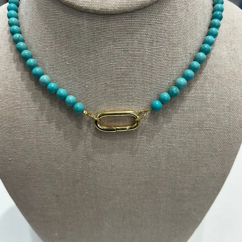 Turquoise Stone Necklace