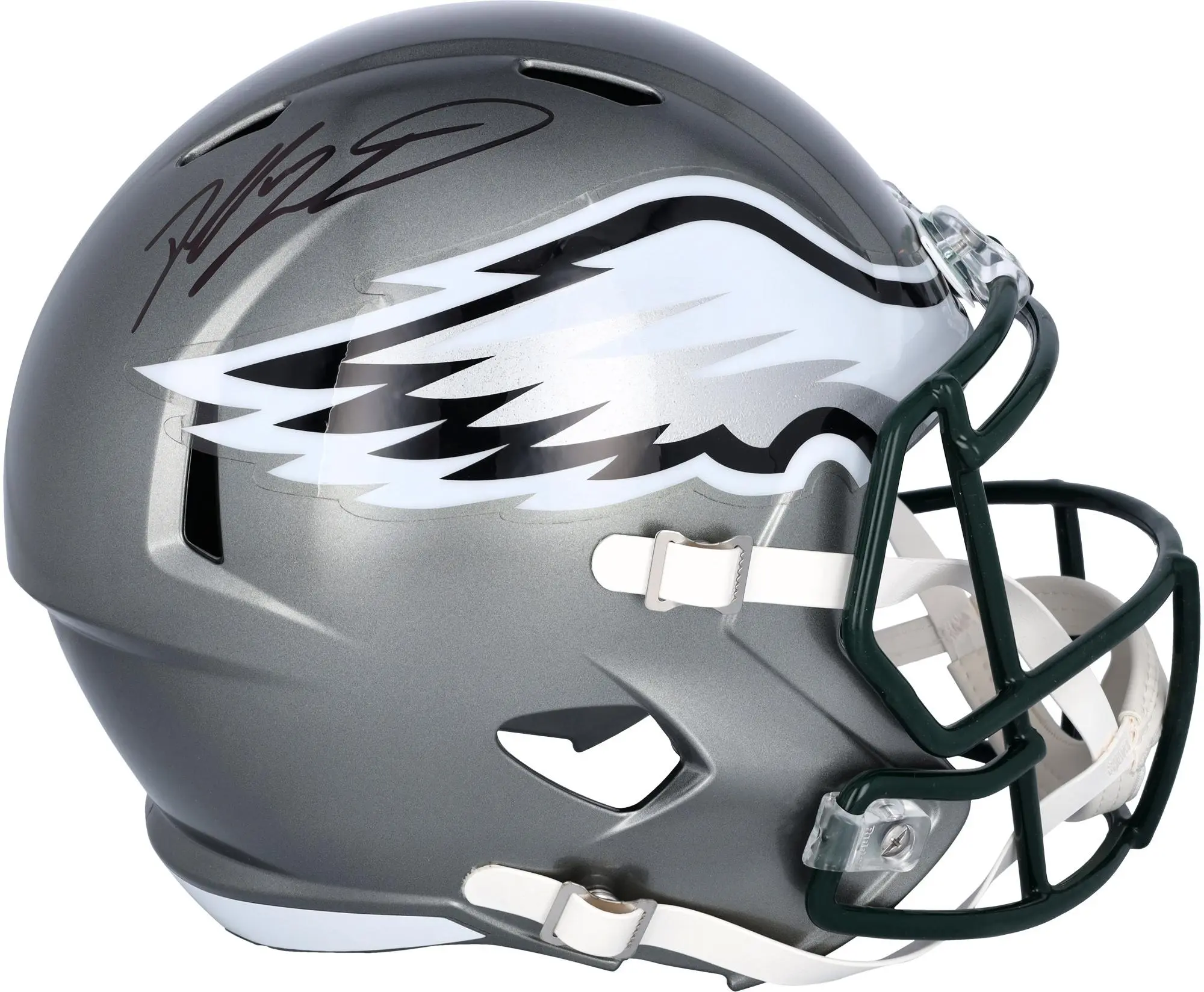 Dallas Goedert Philadelphia Eagles Autographed Riddell Flash Speed Replica Helmet - Fanatics Authentic Certified