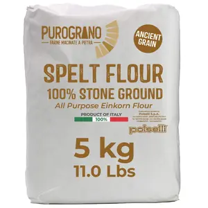 Polselli PuroGrano Spelt (Farro) Flour – 5kg (11 lb)