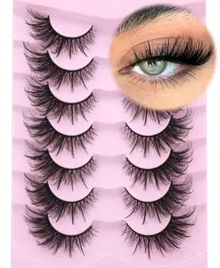 Eye Lashes   Cat Eye Lashes That Look Like Extensions Spiky Fake Eyelashes