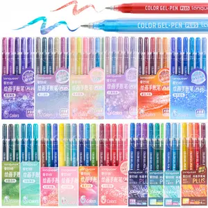 Super Flasheffec Gel Pen, Vivid Color Variety Sparkle Gel Pens for Adult Coloring Books Drawing Doodling, 1.0mm Coloring Pens for Adults DIY Birthday Cards Drawing, Creative Card Making, Drawing Art Supplies