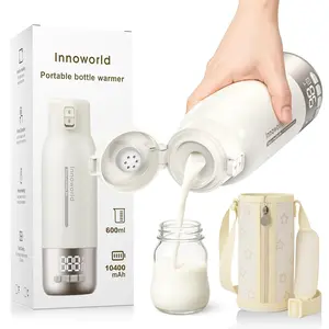 Portable Baby Bottle Warmer,Breast Milk Formula & Water Fast Heating