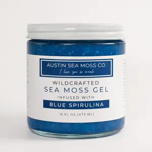 Blue Spirulina Infused Sea Moss Gel