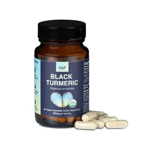 Black Turmeric Capsules Anti-Inflammatory Wellness Bioactive Premium