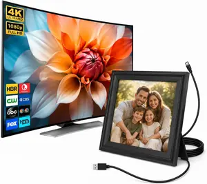 TV Antenna for Smart TV Indoor,TV Antenna for Local Channels,Long Range HD TV Antenna with 4K 1080p,Easy Installation,No Monthly Fees for HomesAntenna TV Digital HD Indoor & Outdoor-Decorative Picture Frame TV Antenna