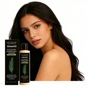 Rosemary Keratin Volumizing Shampoo 220ml - Gentle Scalp Cleanser, Nourishes Dry Damaged Hair, Daily Use for Silky Smooth & Fuller-Looking Locks, Essential Hair Care for All Hair Types