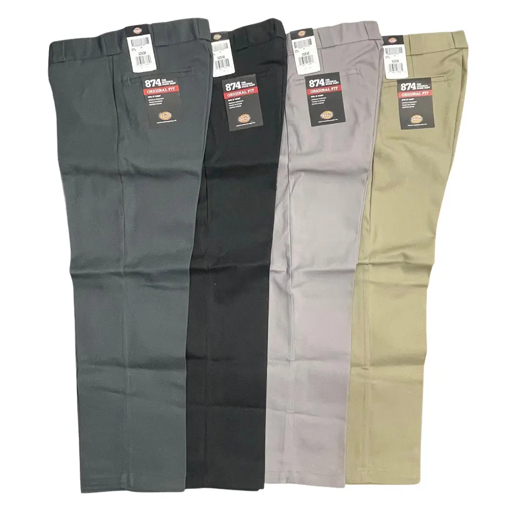 Dickies Men's 874 Original Fit Work Pants Casual Regular Fit Straight Leg Uniform Workwear