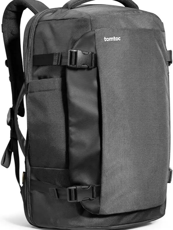 tomtoc 28/40L Travel Backpack, TSA Carry On/Personal Item Bag Flight Approved, Water-resistant Carry on Luggage, PFAS Free