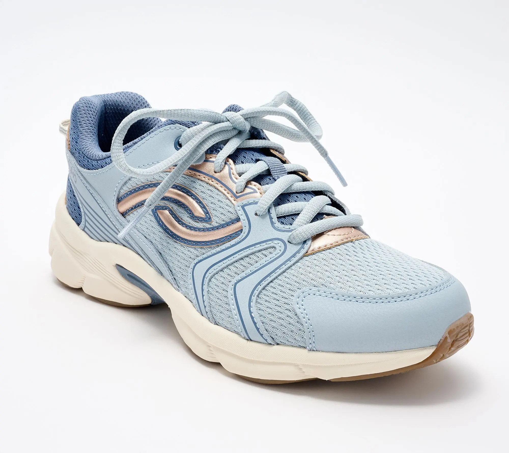 Ryka Lace Up Walking Sneakers - Streamline