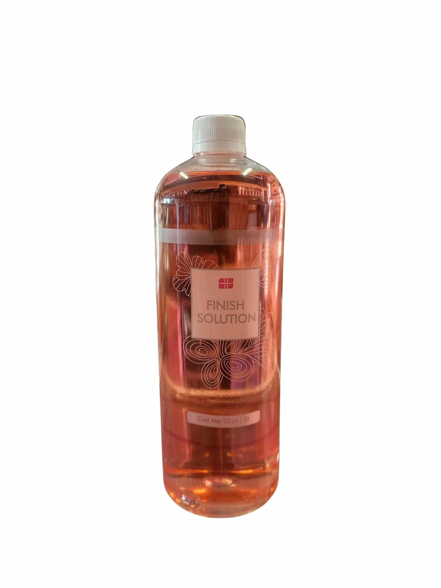 Nail Factory Finish Solution Cleanser & Sanitizer, Professional Manicure Prep for Healthy Nails, Aluminum Free & Cruelty Free, 32 oz, Adults, Nail Care, Cleansing