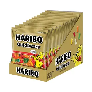 Haribo Goldbear Gummi Bears, 5 oz. 12 ct. Haribo Goldbear Gummi Bears, 5 oz. 12 ct.