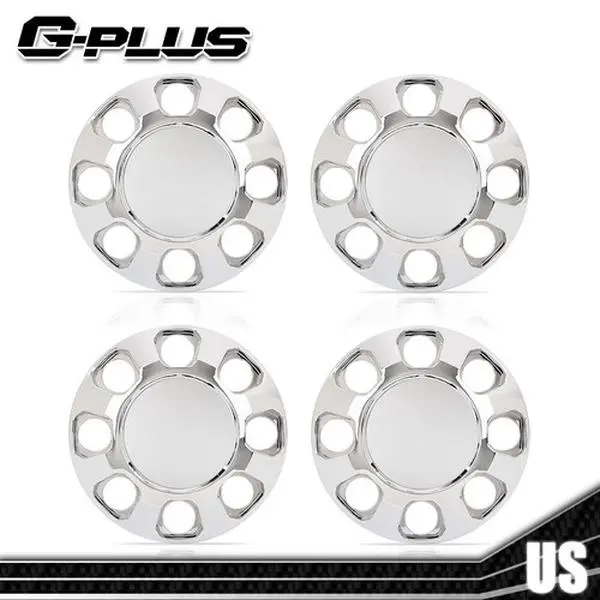 G-PLUS 4pcs Chrome Wheel Center Cap Replacement Parts for 2015-2020 GMC Sierra 2500 Truck Rims, Vehicle Accessory 22909152
