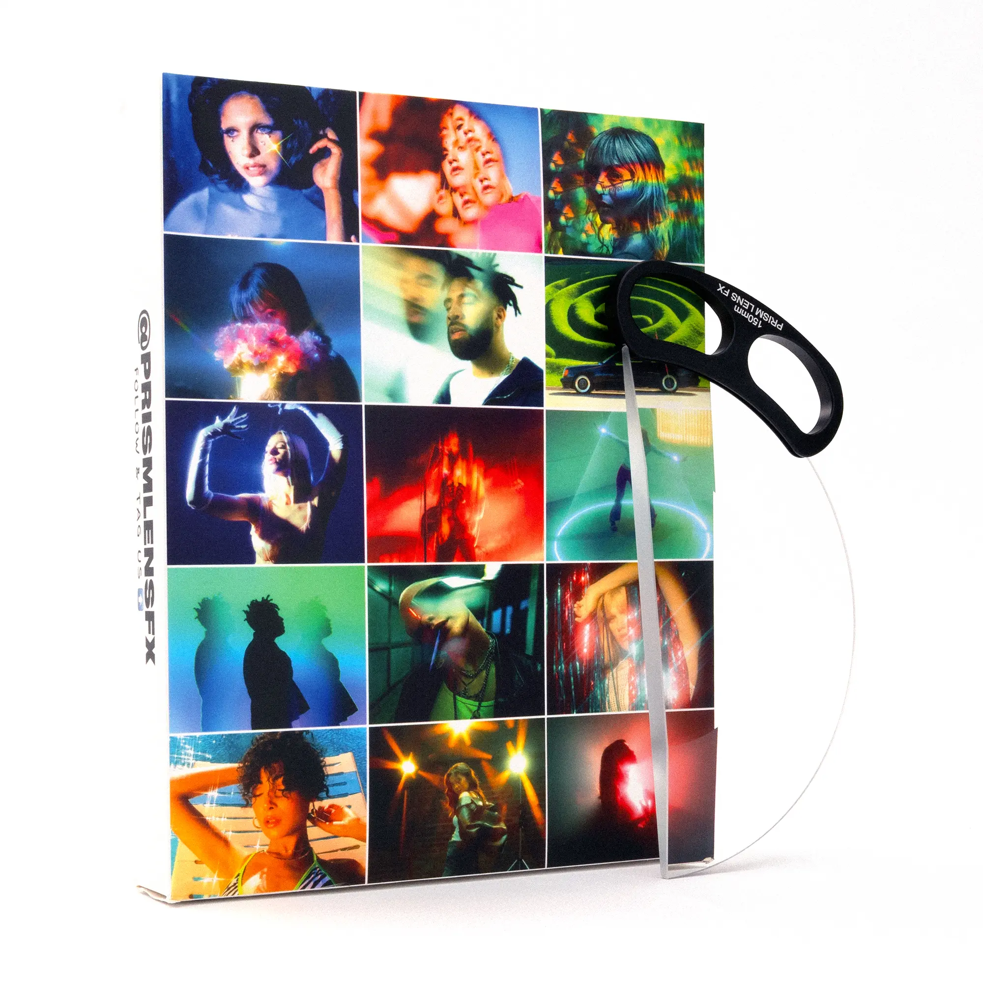 Prism Lens FX Handheld Split Halo FX Filters | Creates Organic Motion Blur & Refracted Duplications | Add Directional Light Distortion & Edge Blur with Handheld Precision!