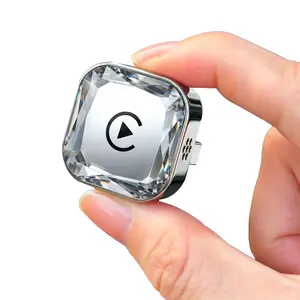 【MAKASRI】2026 New Wireless CarPlay Adapter - iPhone & Android Compatible with Fast , Hands-Free Calling