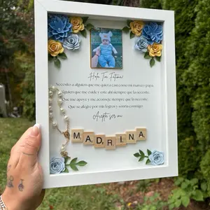 Madrina Proposal Shadow Box
