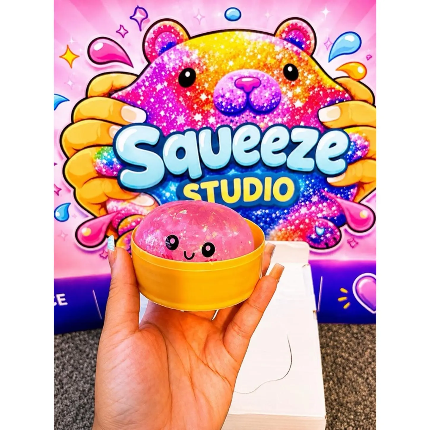 Glitter Dumpling Sensory Toy for Kids