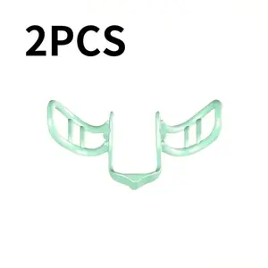 Silicone Anti-snoring Nose Clip, 2 Counts Professional Snore Reducer for Men and Women, Enhances Breathing, No Batteries Needed, Noseclip
