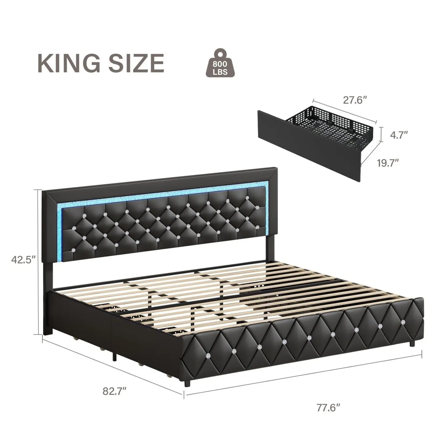 King Size Black