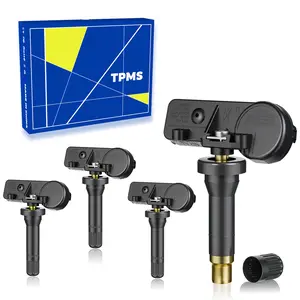 315Mhz Pre-Programmed TPMS Sensor,Compatible with Ford F-150 F150 2009-2014 | Explorer 2011-2015 | Edge 2011-2014 | Escape 2009-2019 Tire Pressure Monitoring Sensor OE# DE8T1A180AA (4-Pack)