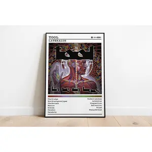 Tool Poster Print | Lateralus Album Poster | Music Poster | Album Cover Poster | Wall Decor | Music Gift | Room Decor