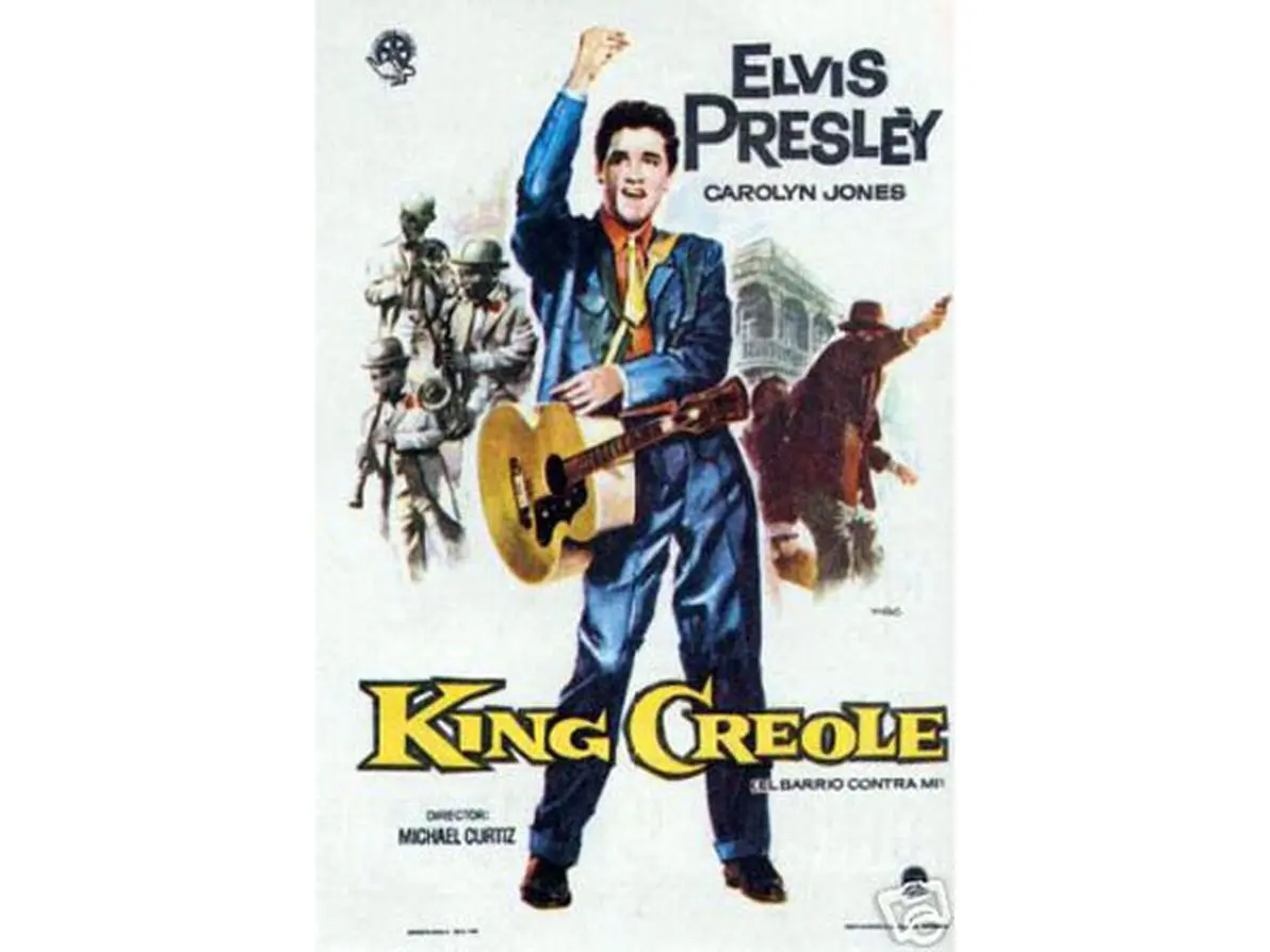 4505-12x18-LM King Creole Elvis Presley Poster