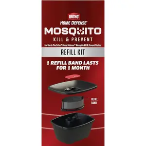 Ortho Home Defense Mosquito Kill and Prevent Refill Kit, for Use in Mosquito Stations, 2 Refill Bands