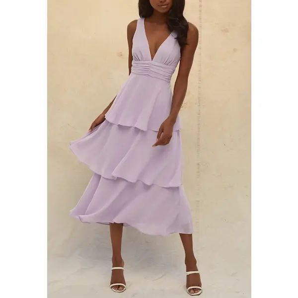 Lulus Celebration Time Aqua Sleeveless Tiered Midi Dress - TikTok Shop Lulus Celebration Time Aqua Sleeveless Tiered Midi Dress - TikTok Shop