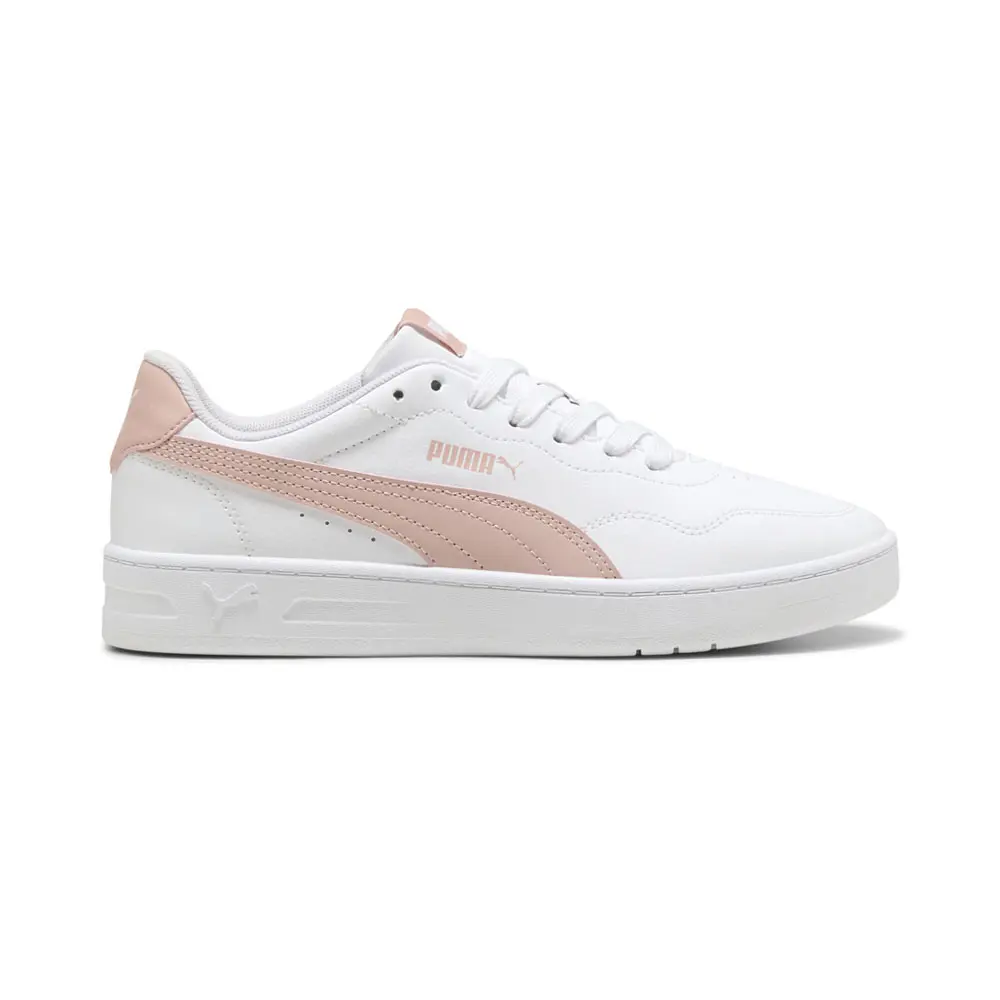 PUMA Womens Court Lally Lace Up Sneakers Shoes Casual - White