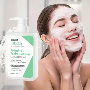 Foaming Facial Cleanser, Facial Wash, Gentle Oil Control and Moisturizing, Long-lasting Soft, Hydrating Daily Skin Care, Deep Cleansing, Suitable for All Skin Types.