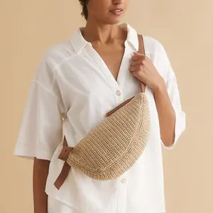 Tess Sling - Hand Crochet - Bamboo Static