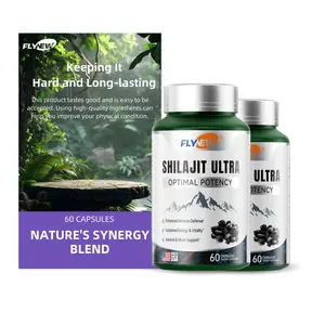 2 Bottles of FLYNEW Optimal Potency | Shilajit Ultra | Adaptogen Energy Stamina Immune Antioxidants | Made in USA | 120 Capsules