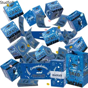 2026 Pop-Up Graduation Gift Box, Creative Folding Explosion Box, Luxury Paper Box for Party Proposal Holiday Gifts