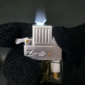 ZPlus Lighter Insert - Single Flat Torch Flame | Fits Most Standard Zippo Sizes | Windproof & Authentic | Refillable Butane Fuel | Enhance Your Collection