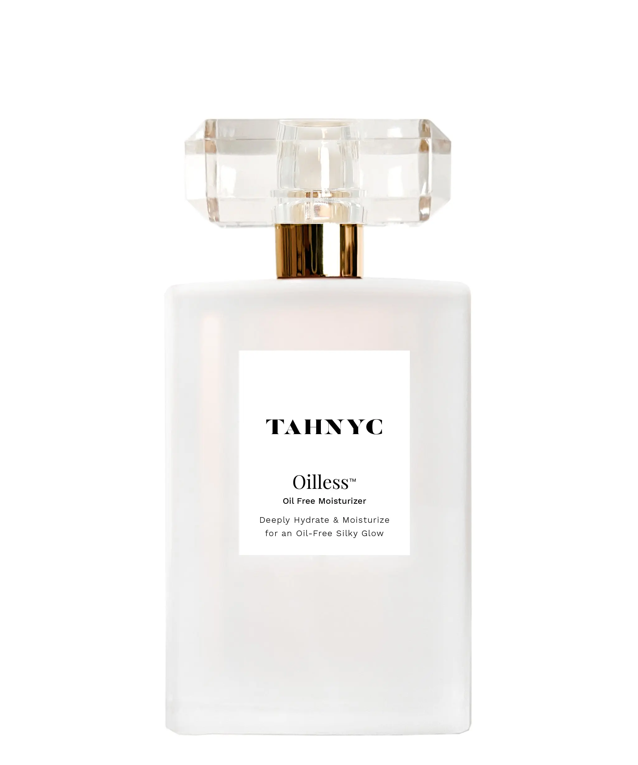 TAHNYC Oilless Hydrating Moisturizer for Radiant, Soothed Skin | Deep Hydration & Oil Control for Acne Prone, Rosacea & Sensitive Skin | Vegan, Silicone-Free Formula, Hydrate, Skin Repair