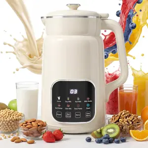 8 in 1 Nut Milk Maker Machine, 60oz Soybean Milk Blender for Homemade Almond, Oat, Coconut, Soy,  Based Milks and Non Dairy Beverages with Auto Clean/24H Delay/Keep Warm/Boil Water