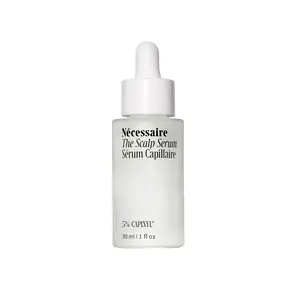 Nécessaire The Scalp Serum. 5% Capixyl + 1% Hyaluronic Acid For Fuller, Thicker, Healthier Hair. Fragrance-Free. Approved by the National Eczema Association. 1 fl oz