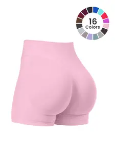 Women's Seamless Design Lift Shaping Fitness Shorts, Comfortable Gym Workout Shorts, Enhance Flexibility, Perfect Fit for Sports, High Waist, Quick Dry, Gym Athletic Shorts