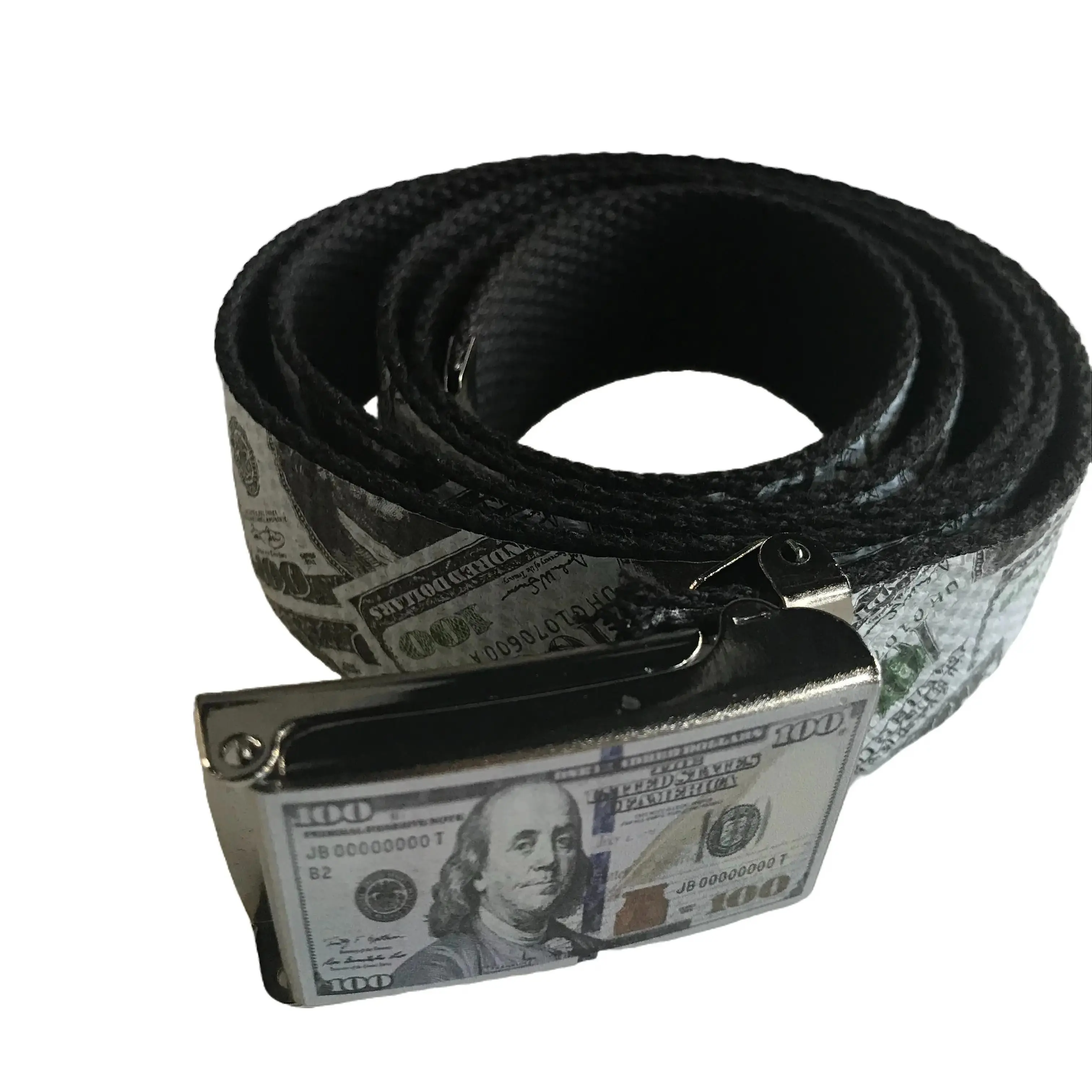 Initial letters Canvas Military Web Money Belt 50 inch or longer & silver letter or waist decort
