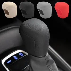 1pc Car Silicone Automatic Gear Shift Knob Cover Shifter Knob Universal Fit Shifter Handle For Toyota For C-HR For Camry For Corolla Interchangeable Knob